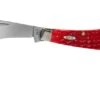 Case Hawkbill Pruner Dark Red Bone, Peach Seed Jig, 31956, 61011 CV Pocket Knife -Knife CE31956 01 case knives