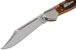 Case Mini Copperlock Brown Bone, Peach Seed Jig, 42655, 61749L SS Pocket Knife -Knife CE42655 03 case
