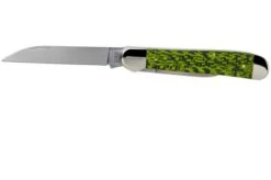 Case Copperhead Green & Black Carbon Fibre-G10 Weave Smooth, 50713, 10249W SS Pocket Knife -Knife CE50713 03 case