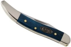 Case Small Texas Toothpick Mediterranean Blue Bone, Smooth, 52804, 610096 SS Pocket Knife 11 Case Small Texas Toothpick Mediterranean Blue Bone, Smooth, 52804, 610096 SS Pocket Knife -Knife CE52804 04 case