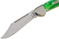 Case Copperlock Brilliant Green Bone, Smooth, 52823, 61549L SS Pocket Knife -Knife CE52823 03 case