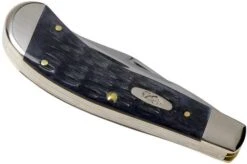 Case Saddlehorn Pocket Worn Grey Bone, Crandall Jig, 58417, TB62110 CV Pocket Knife -Knife CE58417 04 case