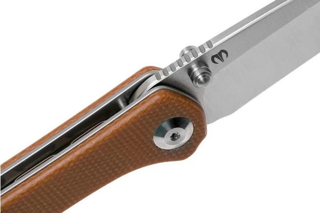 Civivi Hadros C20004-2 Brown Micarta Pocket Knife, Dylan Mallery Design 8 Civivi Hadros C20004-2 Brown Micarta Pocket Knife, Dylan Mallery Design - Image 6