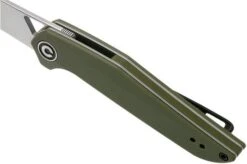 Civivi McKenna C905B Green G10 Pocket Knife, Elijah Isham Design -Knife CIC905B 07 civivi