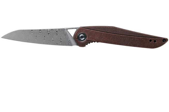 Civivi McKenna C905DS-2 Damascus, Copper Pocket Knife, Elijah Isham Design 3 Civivi McKenna C905DS-2 Damascus, Copper Pocket Knife, Elijah Isham Design