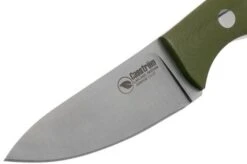 Casström Safari Olive G10 Hunting Knife 10607 Leather Sheath, Alan Wood Design -Knife CM10607 03 casstrom