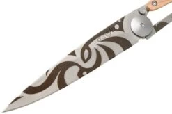 Deejo Tattoo 37g, Juniper Wood, Tribal 1CB020 Pocket Knife 12 Deejo Tattoo 37g, Juniper Wood, Tribal 1CB020 Pocket Knife -Knife DJ1CB020 03 deejo