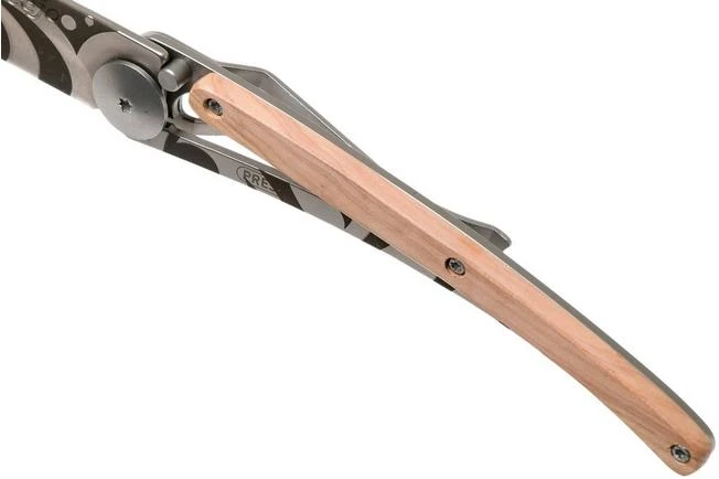 Deejo Tattoo 37g, Juniper Wood, Tribal 1CB020 Pocket Knife 9 Deejo Tattoo 37g, Juniper Wood, Tribal 1CB020 Pocket Knife - Image 7