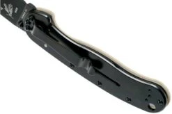 ESEE Avispa Pocket Knife, Black D2 Blade, Desert Tan Handle BRK1302DTB -Knife EE AVISPA DT B D2 05 esee knives