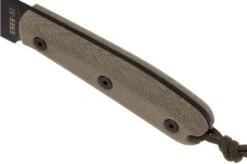 ESEE Model 3HM Bushcraft Knife Modified Handle, Leather Sheath -Knife EE ESEE 3HM 05 esee knives ee esee 3hm 05