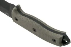 ESEE Model 5 Tactical Gunsmoke, Desert Tan Handle 5S-TG With Kydex Sheath + Belt Clip -Knife EE ESEE 5S TG 04 esee knives