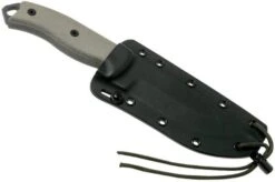 ESEE Model 5 Tactical Gunsmoke, Desert Tan Handle 5S-TG With Kydex Sheath + Belt Clip -Knife EE ESEE 5S TG 07 esee knives