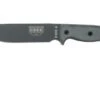 ESEE Model 6 Tactical Gunsmoke, Grey Handle 6P-TG With Black Sheath + Belt Clip -Knife EE ESEE 6P TG 01 esee knives