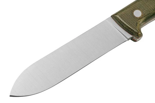 Brisa Kephart 115, Green Micarta, Fixed Knife 5 Brisa Kephart 115, Green Micarta, Fixed Knife - Image 3