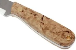 Brisa Necker 70 - Curly Birch - Leather Sheath - 9800 -Knife ENZ 9800 03 enzo enz 9800 03