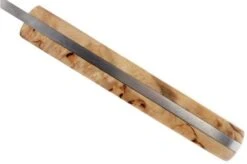 Brisa Necker 70 - Curly Birch - Leather Sheath - 9800 -Knife ENZ 9800 04 enzo enz 9800 04