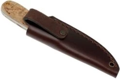 Brisa Necker 70 - Curly Birch - Leather Sheath - 9800 -Knife ENZ 9800 06 enzo enz 9800 06