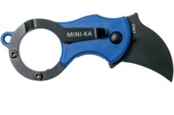 Fox Mini-KA FX-535BLB Blue & Black, Karambit Keychain Knife -Knife FOFX 535BLB 02 fox knives