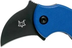 Fox Mini-KA FX-535BLB Blue & Black, Karambit Keychain Knife -Knife FOFX 535BLB 03 fox knives