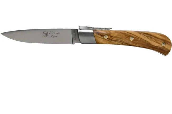 Fontenille Pataud Corsican L' Antò AZO Olive Wood Pocket Knife 3 Fontenille Pataud Corsican L' Antò AZO Olive Wood Pocket Knife
