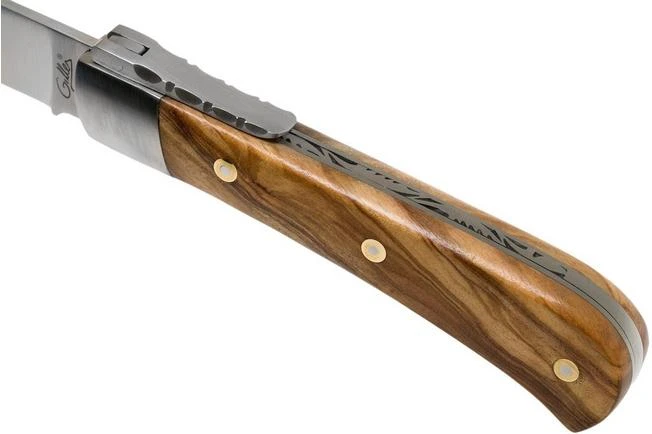 Fontenille Pataud Corsican L' Antò AZO Olive Wood Pocket Knife 10 Fontenille Pataud Corsican L' Antò AZO Olive Wood Pocket Knife - Image 8