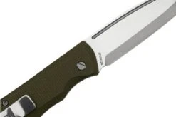 Gerber Mansfield, 1064425, Olive Micarta, Pocket Knife -Knife GE1064425 05 gerber