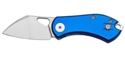 GiantMouse ACE Nibbler Blue Aluminum, N690 Pocket Knife, Ansø And Voxnaes Design