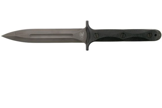 Rick Hinderer EK Dagger 3V DLC, Black Micarta Commando Dagger 3 Rick Hinderer EK Dagger 3V DLC, Black Micarta Commando Dagger