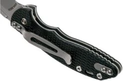 Rick Hinderer XM Slippy 3" Sheepfoot 20CV Black G10 Slipjoint Pocket Knife -Knife HRK SLIPPY SF BK 05 rick hinderer