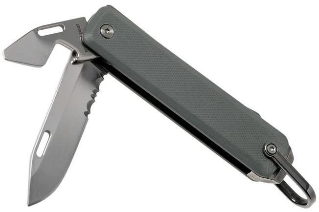The James Brand Ellis KN105139-01 Primer Gray G10 + Satin Pocket Knife 4 The James Brand Ellis KN105139-01 Primer Gray G10 + Satin Pocket Knife - Image 2