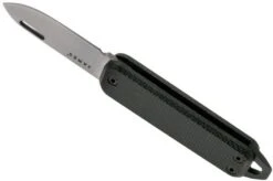 The James Brand Elko KN103143-00 Black Micarta + Satin Pocket Knife -Knife JAKN103143 00 05 the james brand