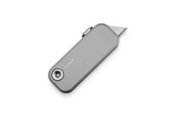 The James Brand The Palmer, Space Grey Aluminum, Yellow KN121180-00 Utility Knife
