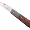 Jack Wolf Laid Back Jack LAIDB-02-FCLV Fat Carbon Lava Flow, Slipjoint Pocket Knife