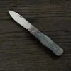 Jack Wolf Vampire Jack VAMPI-01-BLK Black Canvas Micarta Slipjoint Pocket Knife -Knife JW VAMPI 01 BLK 01 jackwolf