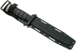 KA-BAR D2 Extreme Fighting Knife 1292, Straight Edge, Kraton Handle, Plastic Sheath -Knife KA1292 06 ka bar
