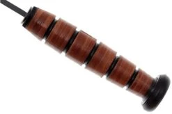 KA-BAR USMC 5017 Plain Edge, Leather, Plastic Sheath 12 KA-BAR USMC 5017 Plain Edge, Leather, Plastic Sheath -Knife KA5017 04 ka bar