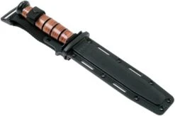 KA-BAR USMC 5017 Plain Edge, Leather, Plastic Sheath 14 KA-BAR USMC 5017 Plain Edge, Leather, Plastic Sheath -Knife KA5017 06 ka bar