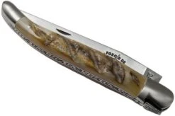 Forge De Laguiole 12 Cm 1212INBESAT Ram's Horn Laguiole Knife -Knife LA1212INBESAT 04 forge de laguiole