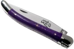Forge De Laguiole 129INTCVIOBRI 9cm, Violet Micarta, Laguiole Knife 13 Forge De Laguiole 129INTCVIOBRI 9cm, Violet Micarta, Laguiole Knife -Knife LA129INTCVIOBRI 04 forge de laguiole