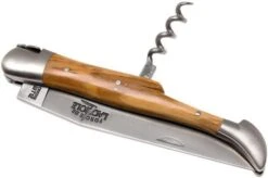 Forge De Laguiole With Corkscrew 22121INOL, Olive Wood 14 Forge De Laguiole With Corkscrew 22121INOL, Olive Wood -Knife LA22121INOL 05 forge de laguiole la22121inol 05