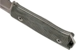 LionSteel B40 Green Canvas Micarta B40-CVG Bushcraft Knife -Knife LI B40 CVG 04 lionsteel