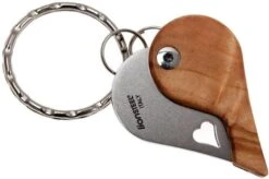 Lionsteel LionBeat Olive Wood Keyring Penknife -Knife LI LB UL 03 lionsteel lionbeat li lb ul 03