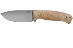 LionSteel M2M CVN Natural Canvas Micarta Fixed Knife