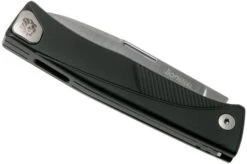 LionSteel Thrill Black Aluminium Integral Slipjoint Pocket Knife -Knife LI TL A BS 04 lionsteel