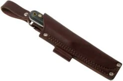 LT Wright Genesis Flat Grind, A2, Matte Black Micarta, Leather Sheath, Bushcraft Knife 14 LT Wright Genesis Flat Grind, A2, Matte Black Micarta, Leather Sheath, Bushcraft Knife -Knife LT GEN FL BM LS 06 lt wright