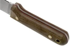 LT Wright Next Gen, A2, Matte Green Micarta, Red Liners, Leather Sheath, Bushcraft Knife -Knife LT NG GM RL LS 04 lt wright