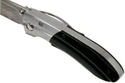 Mcusta MC-142G Ripple, SPG2 Black Pakka Wood Pocket Knife -Knife MC 0142G 07 mcusta