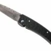 Mcusta Tsuchi Large, Handle/blade: Black Steel And Damascus -Knife MC114BD 01 mcusta tsuchi zwart aluminium damast mc114bd d1