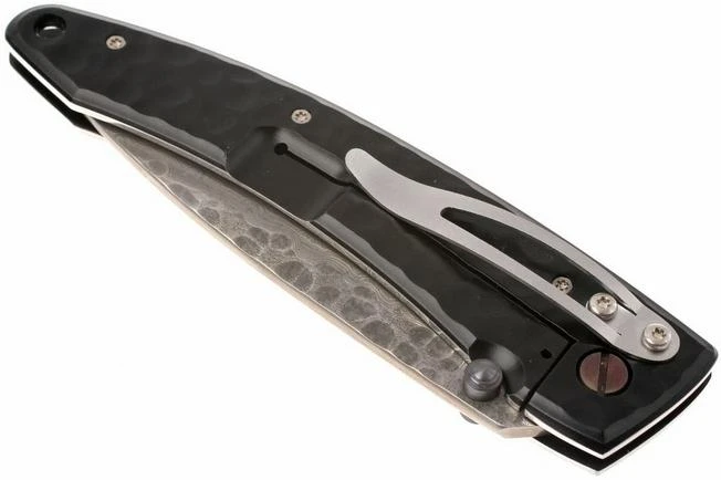 Mcusta Tsuchi Large, Handle/blade: Black Steel And Damascus 6 Mcusta Tsuchi Large, Handle/blade: Black Steel And Damascus - Image 4