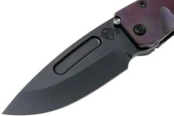 Medford Midi Marauder Faced Violet Handle, PVD S35VN Pocket Knife -Knife MF 21 MM 02 03 medford